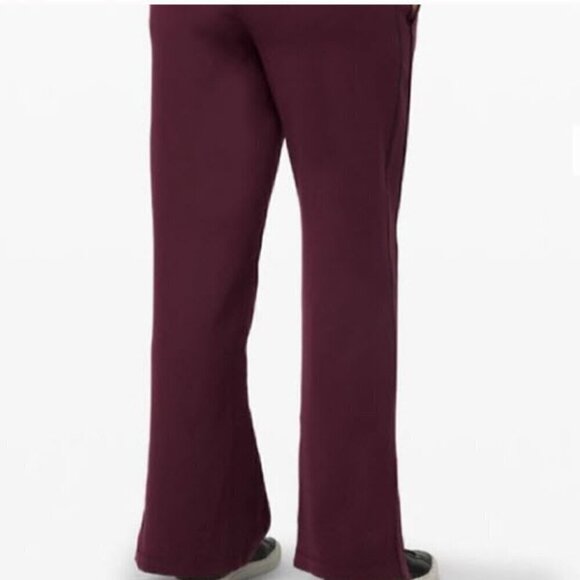 * NWT LULULEMON On the Right Track Pant Sz4 Dark Adobe/Black Size 4 - Picture 9 of 9